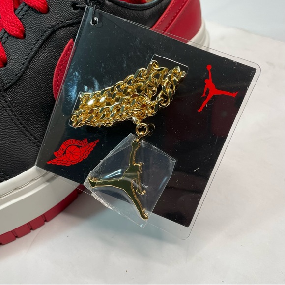 Air Jordan 1 Elevate Bred Black & Red Womens Size 10 Mens 8.5 Sneakers Shoes - Picture 9 of 12